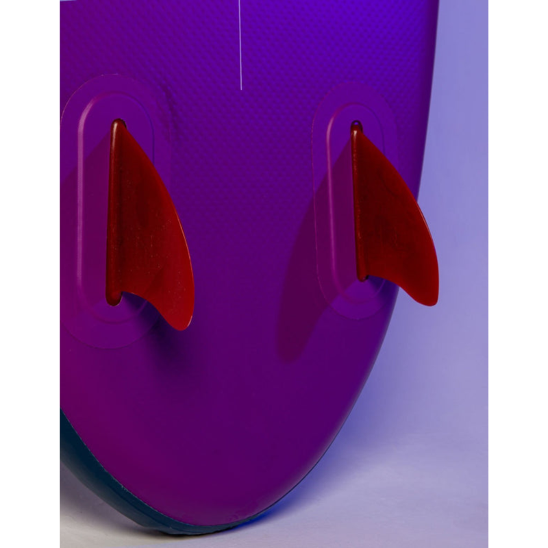 Red Paddle 10Ft 6 RIDE PURPLE MSL INFLATABLE PADDLE BOARD PACKAGE HT-3